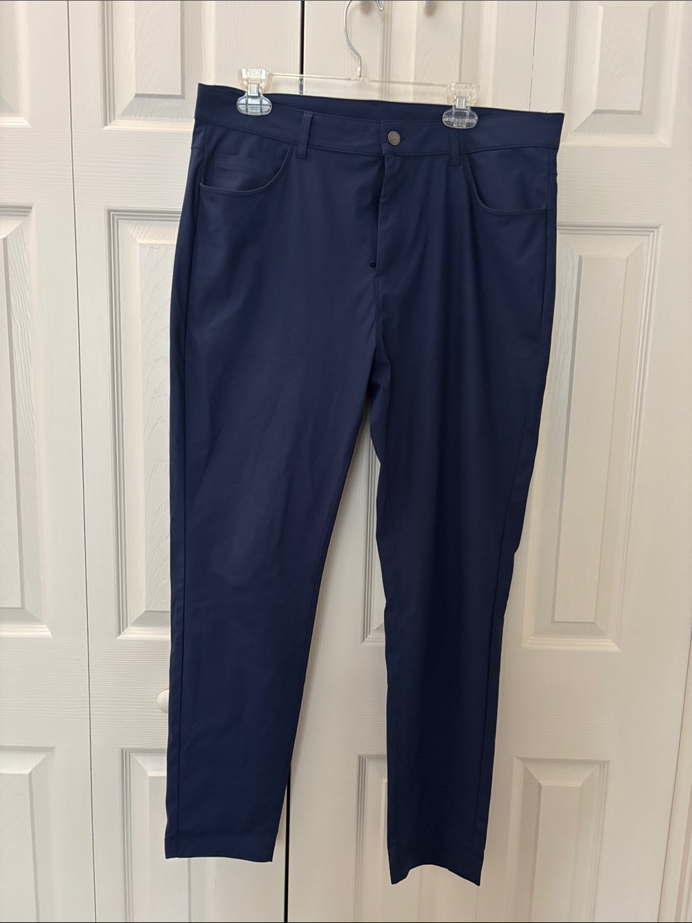 Fabletics Men's Dark Navy Performance Chinos